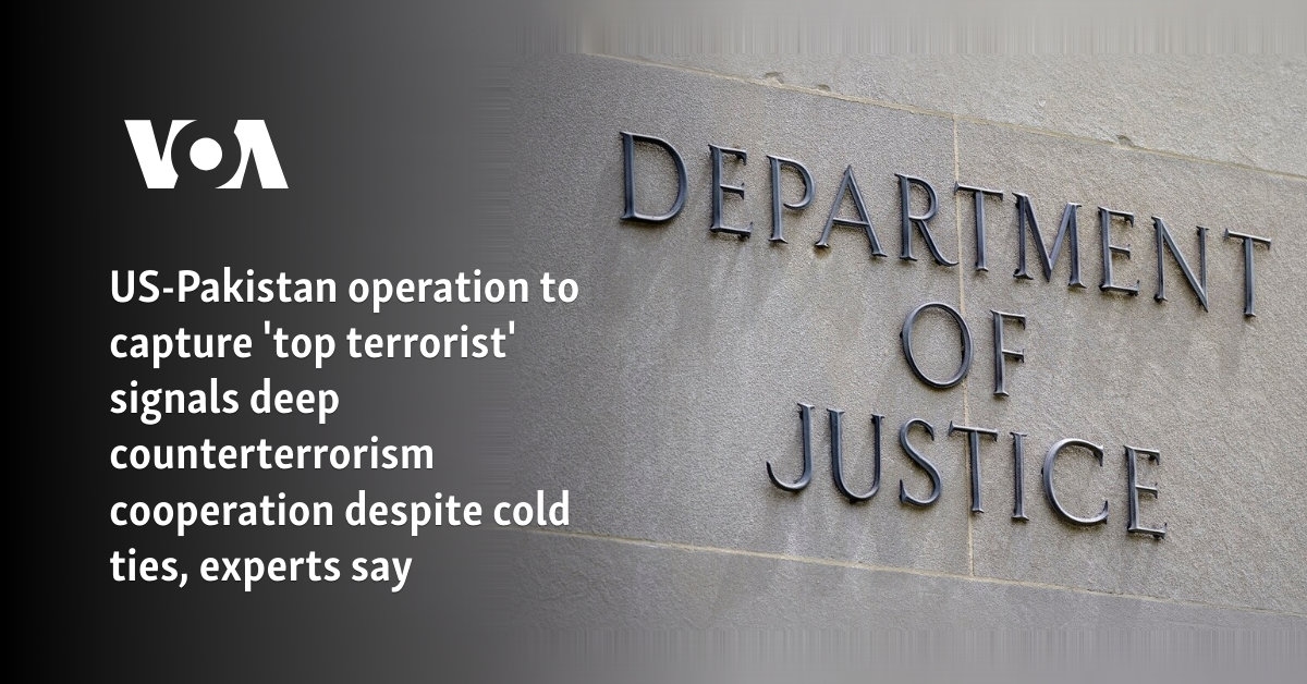 US-Pakistan operation to capture 'top terrorist' signals deep counterterrorism cooperation despite cold ties, experts say