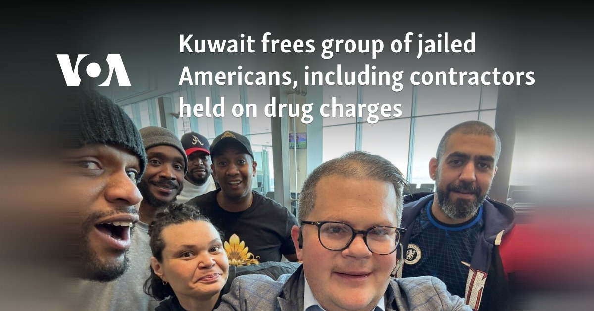 Kuwait frees group of jailed Americans, including contractors held on drug charges