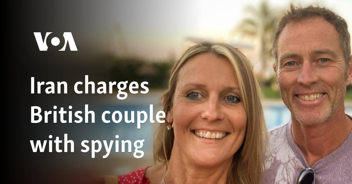 Iran charges British couple with spying