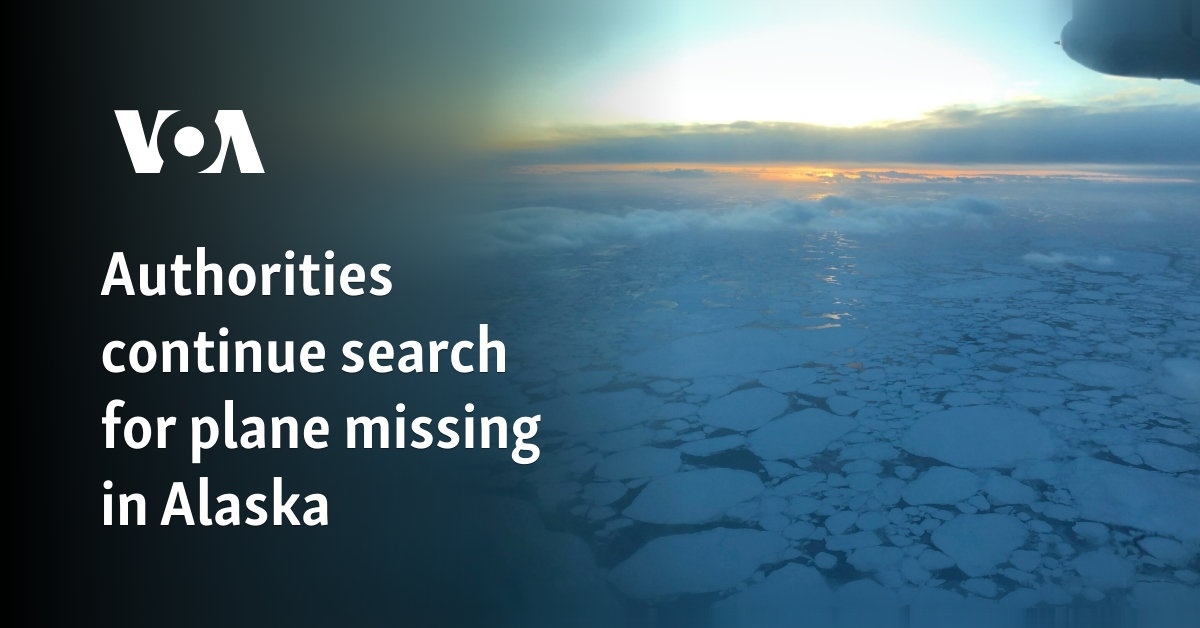 Authorities continue search for plane missing in Alaska