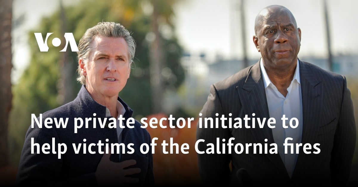 New private sector initiative to help victims of the California fires