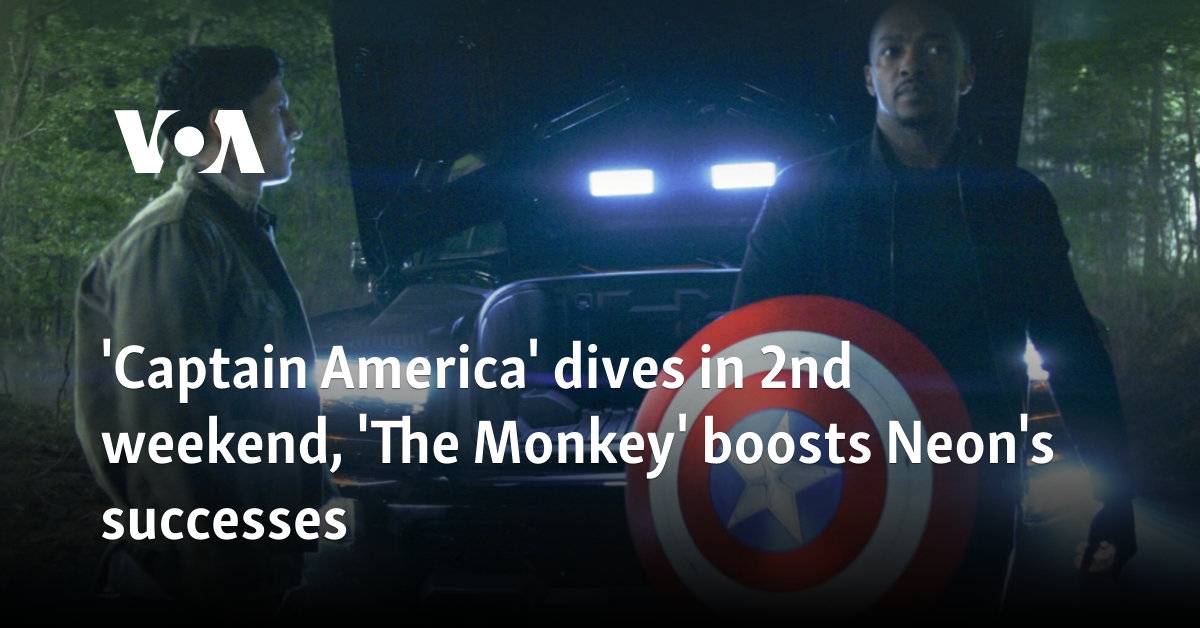'Captain America' dives in 2nd weekend, 'The Monkey' boosts Neon's successes
