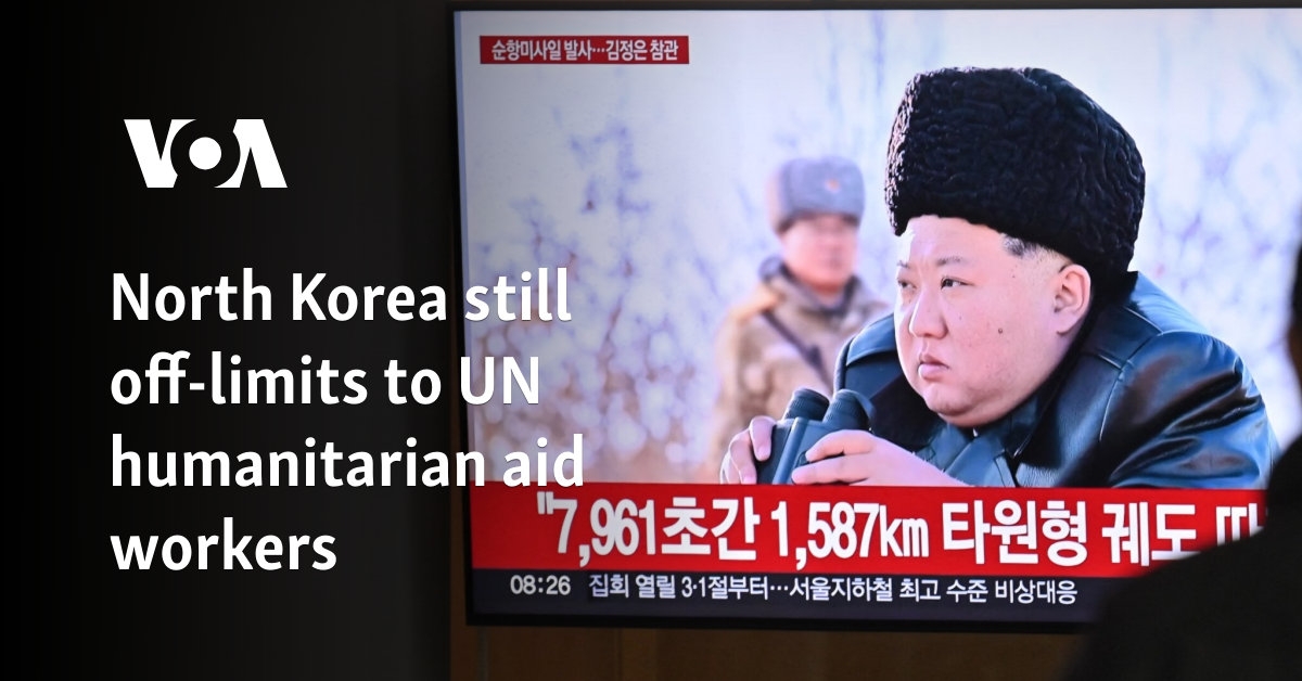 North Korea still off-limits to UN humanitarian aid workers