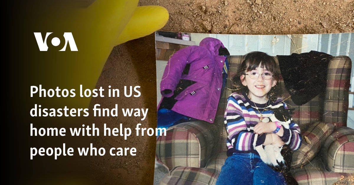 Photos lost in US disasters find way home with help from people who care