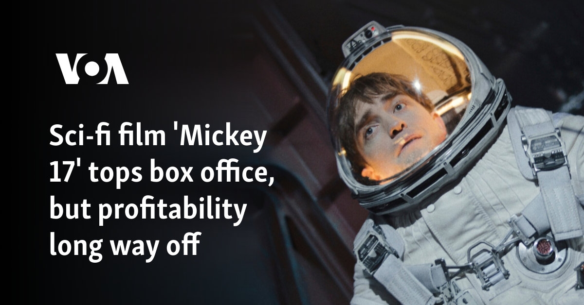 Sci-fi film 'Mickey 17' tops box office, but profitability long way off