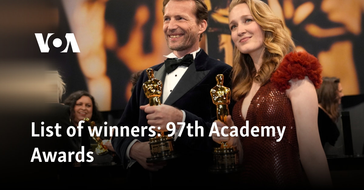 List of winners: 97th Academy Awards