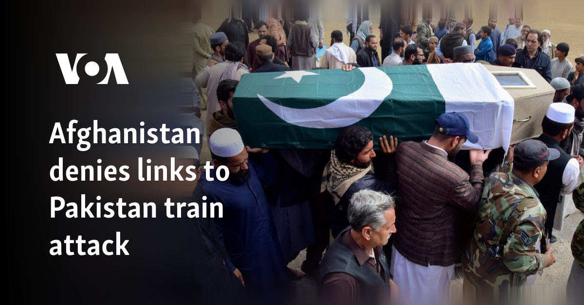 Afghanistan denies link to train attack in Pakistan