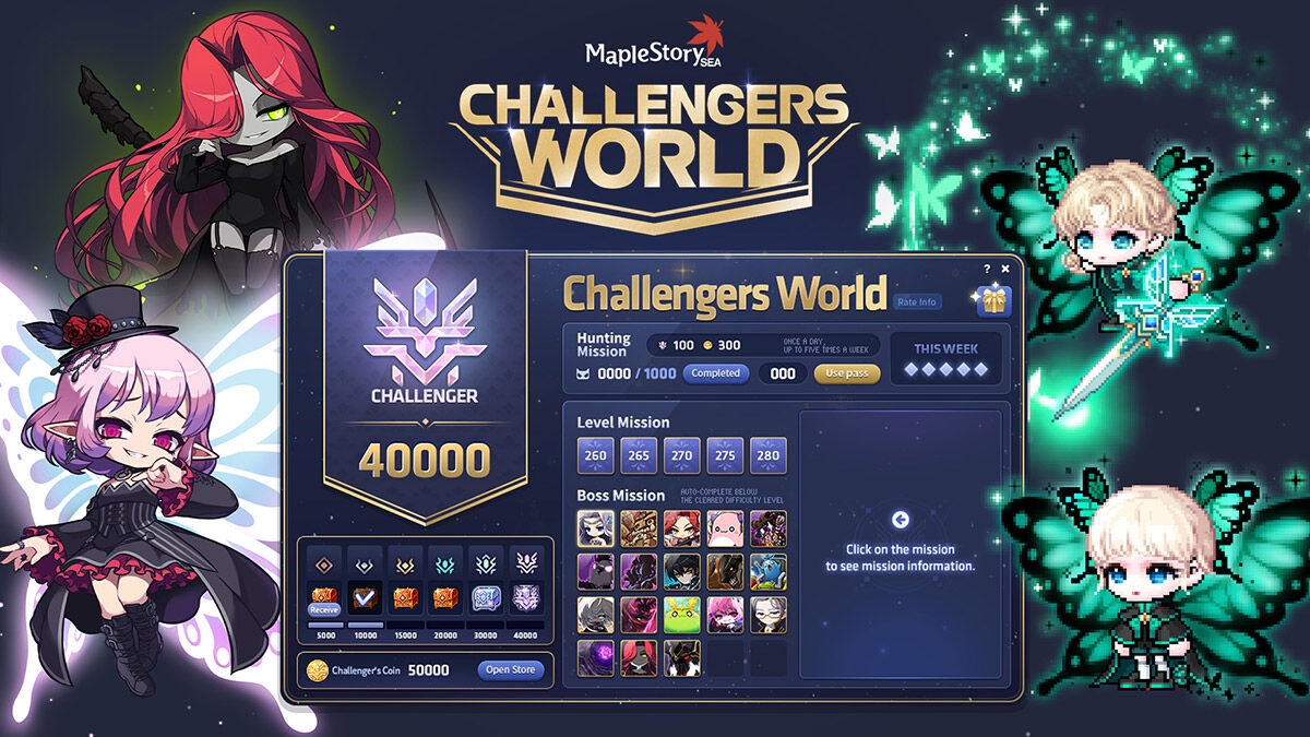 MapleStorySEA's Summer Update Drops Explosive Challengers World, Hyper Burning MAX & Dawnstar Party