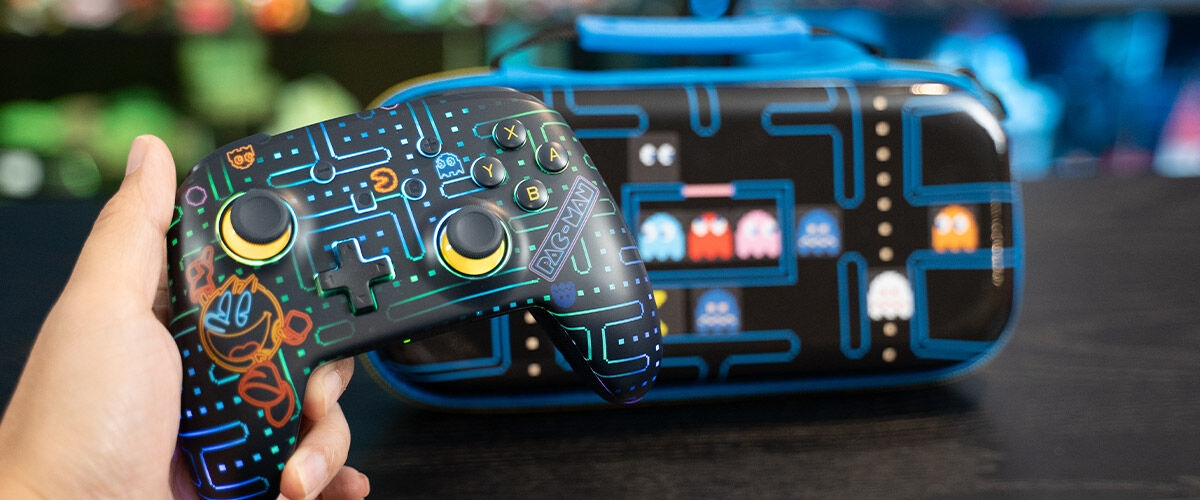 Geek Giveaway: PowerA PAC-MAN Retro Nintendo Switch Controller & Protection Case