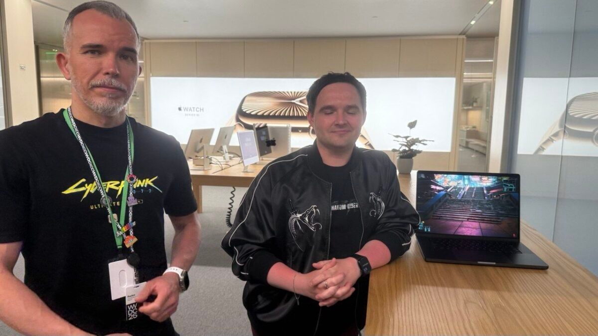 'Cyberpunk 2077' On MacBook Pro M4 Max Shown At Apple WWDC On Ultra Settings At 120fps