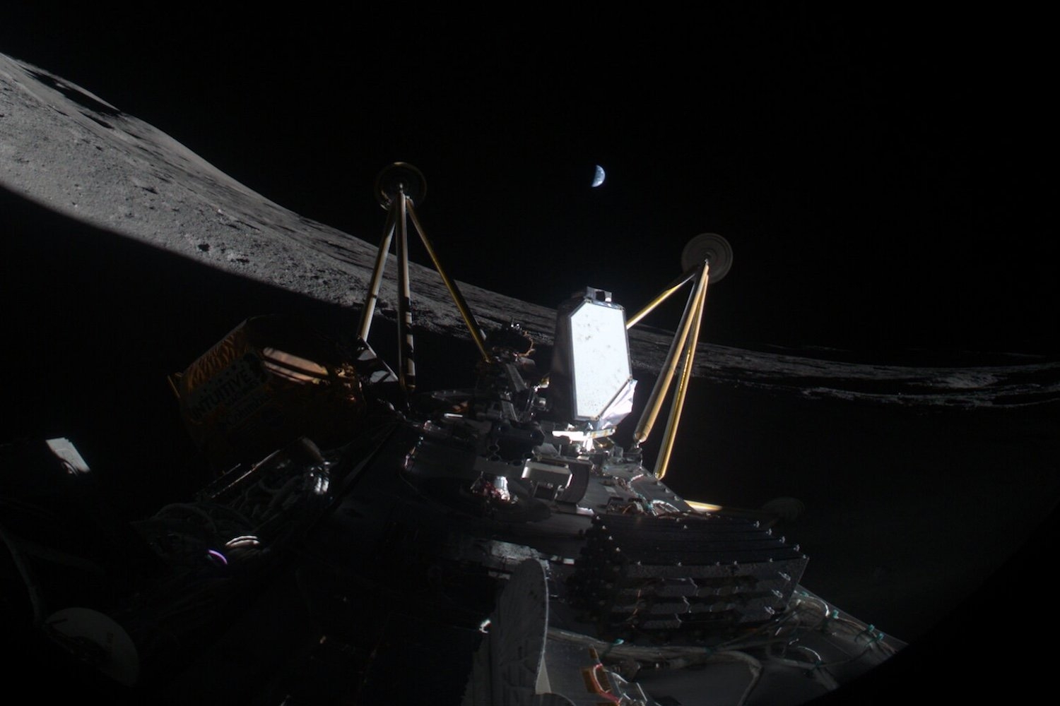 Intuitive Machines Reveals Why Its Moon Lander Faceplanted Into a Crater