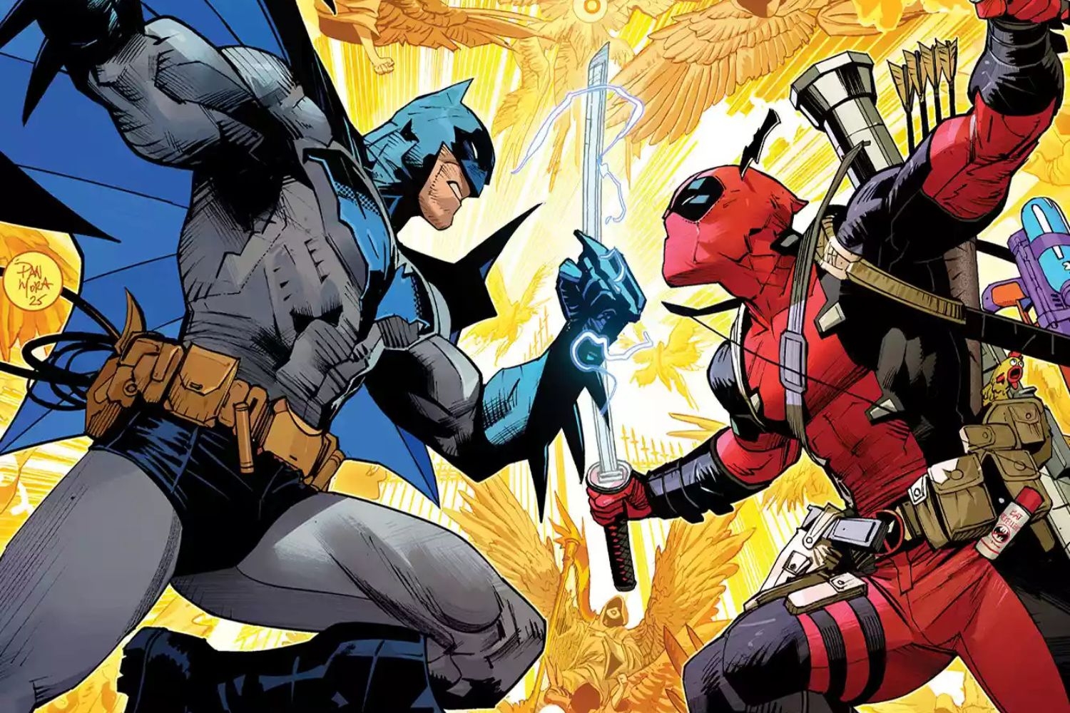 DC and Marvel Are Smashing Together Batman and Deadpool