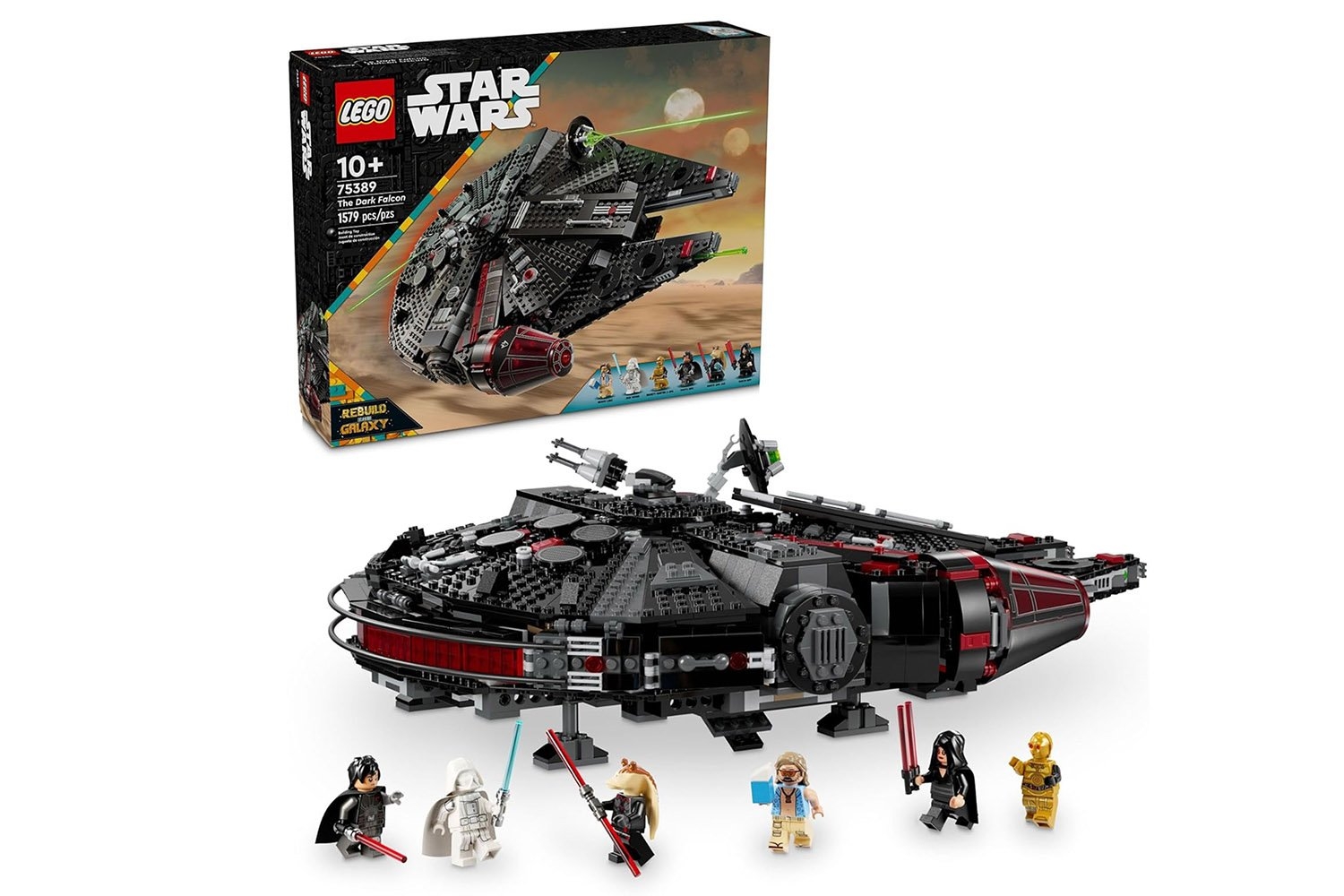 LEGO's Dark Falcon Starship Returns to Its Star Wars Day Price for Memorial Day, and Cheaper Than Black Friday