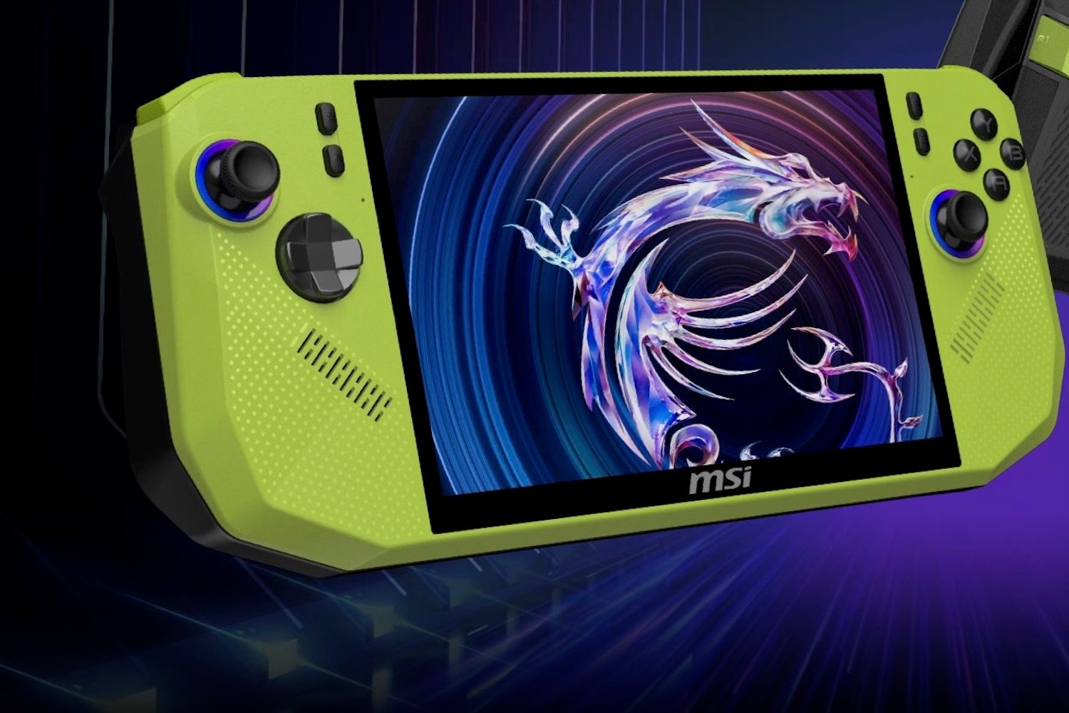 MSI's Lime-Colored Claw A8 Will Make You Forget About the Missing Xbox Handheld