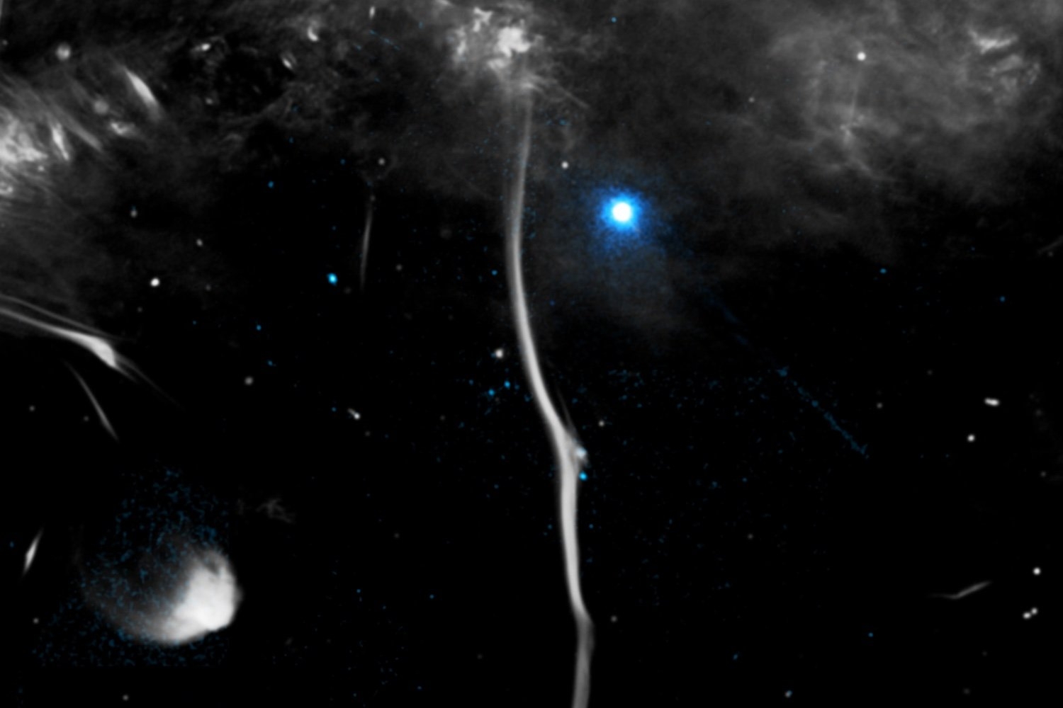 Rogue Pulsar Snaps Galactic Bone in Milky Way's Spine