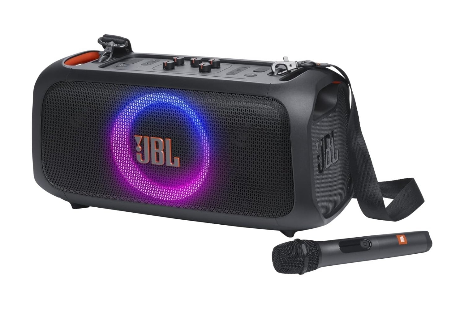 The JBL PartyBox Speaker With Built-in Lights and Wireless Mic Is at Its Lowest Price of the Year