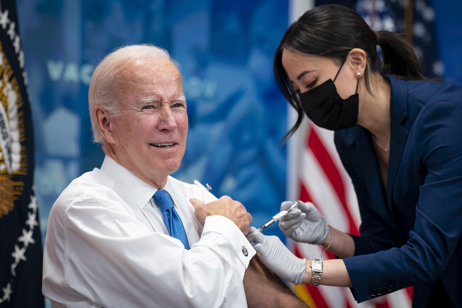 Conspiracy Theorists Blame Covid-19 Vaccines for Joe Biden's Cancer