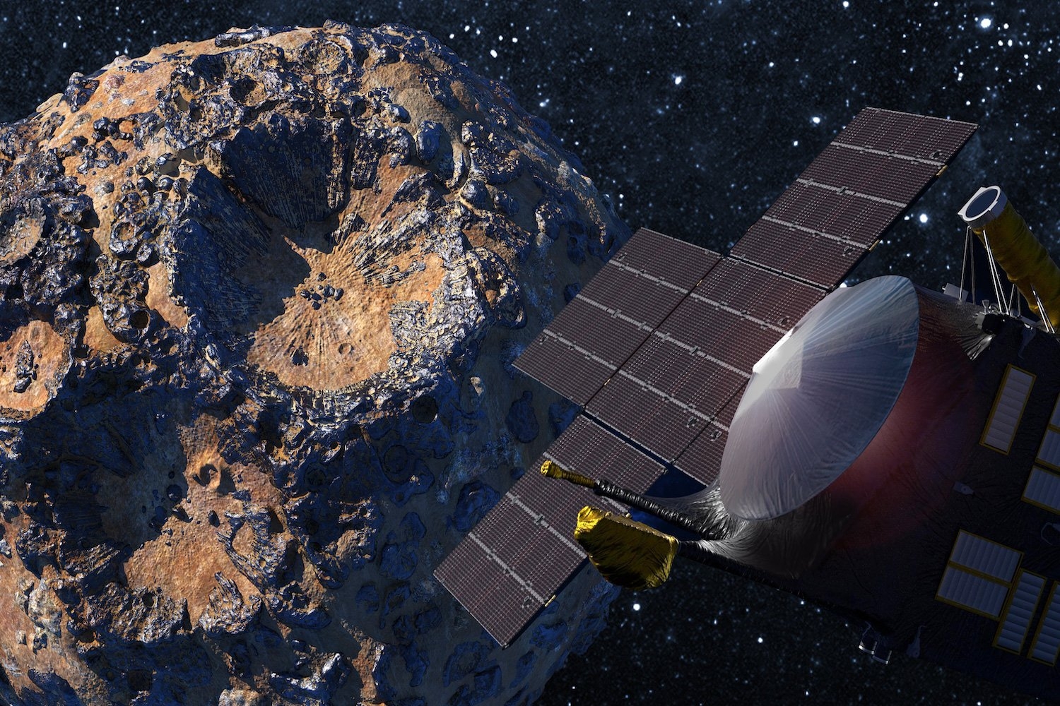NASA Switches to Backup Fuel Line After Psyche Thruster Glitch