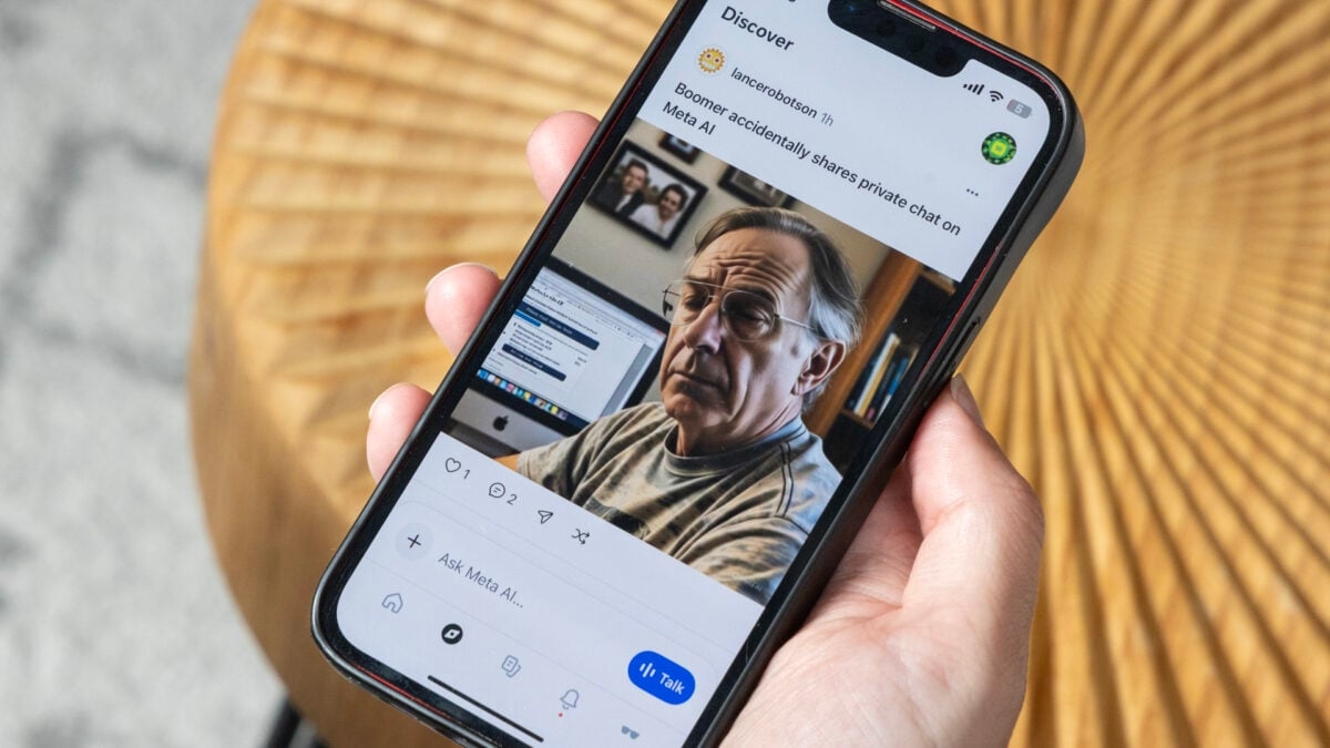 PSA: Get Your Parents Off the Meta AI App Right Now
