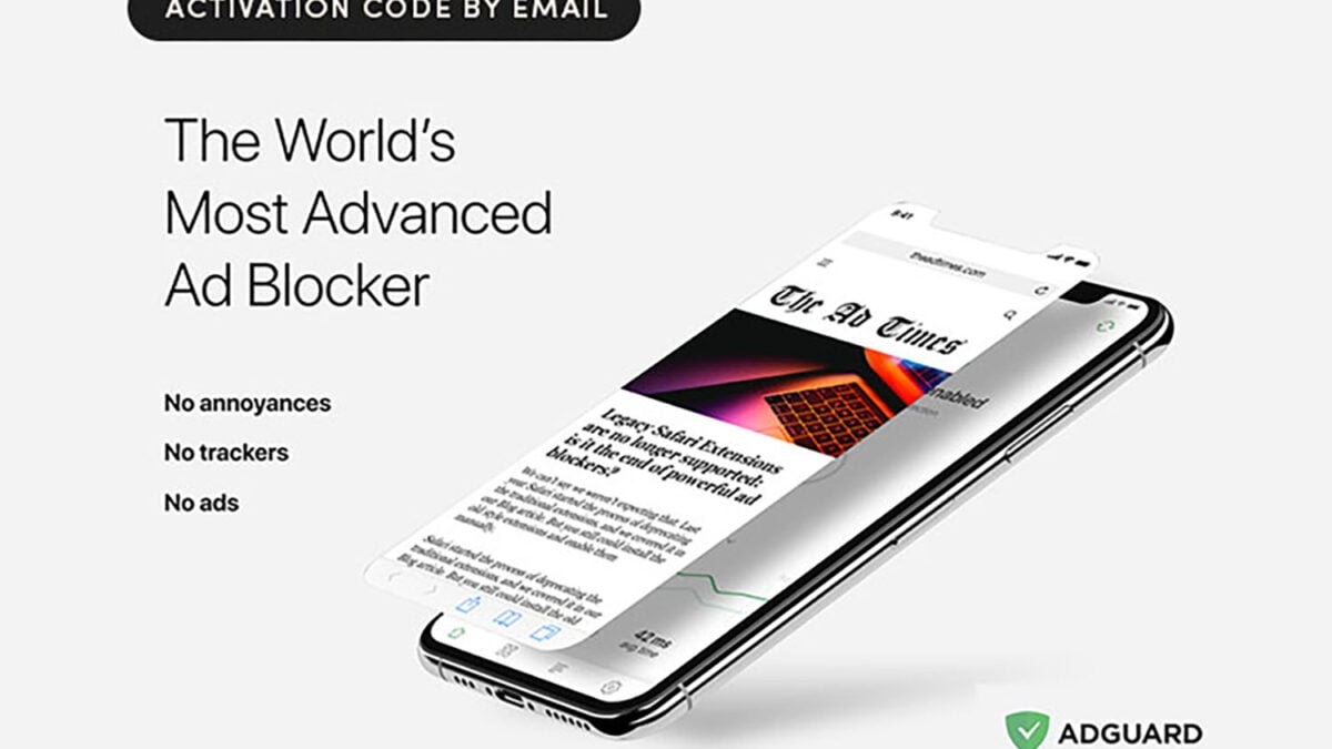 Lifetime Subscription to Ad Blocker AdGuard Is Now Near-Zero in Price, Over 90% Off With Code