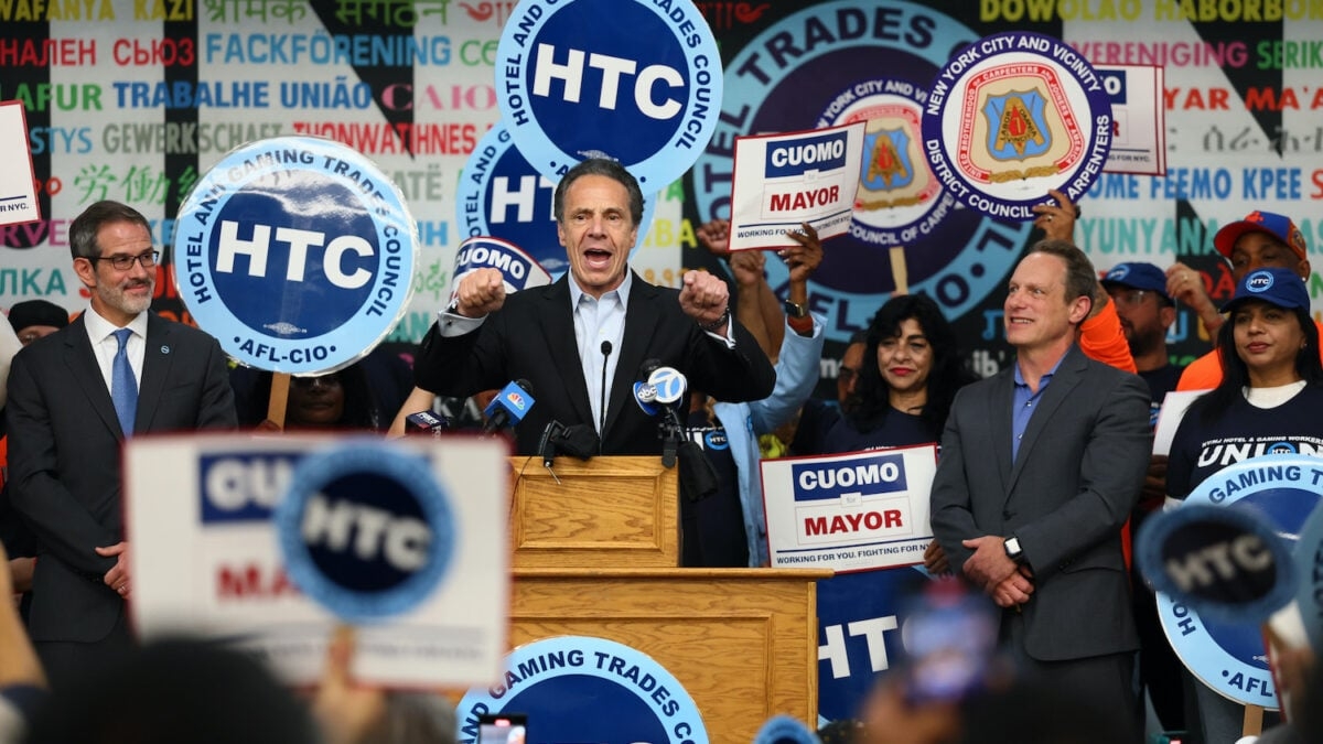 Palantir's CEO Throws Money Behind Andrew Cuomo in NYC Mayoral Race
