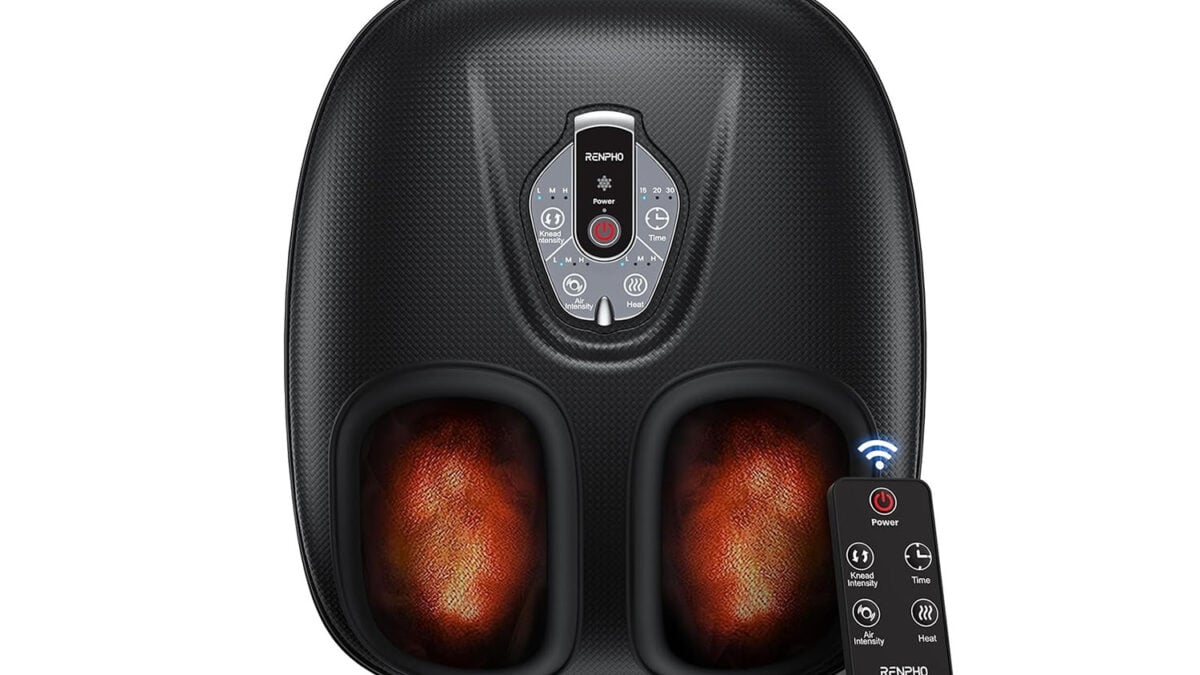 Renpho Heated Foot Massager Machine Is Now Almost 50% Off on Amazon, Selling Fast Ahead of Father's Day
