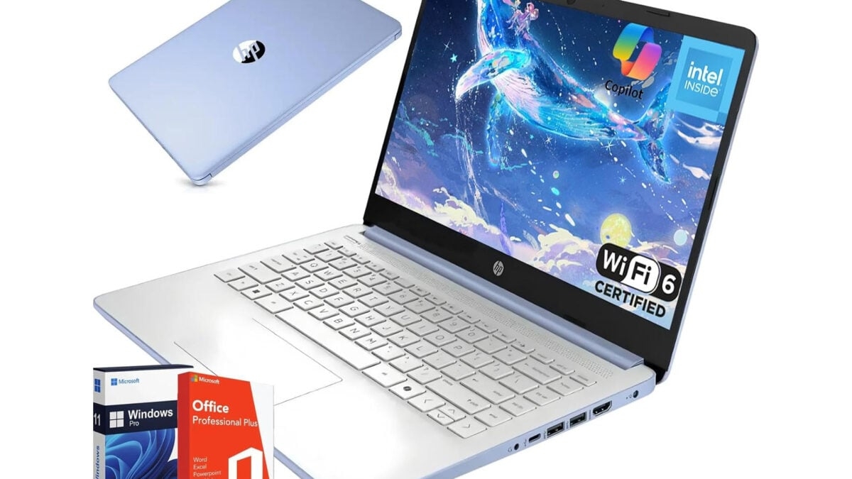 HP's 2025 New 14″ Laptop at Over 70% Off Makes It Almost Free, With MS Office and Windows 11 Pro Included