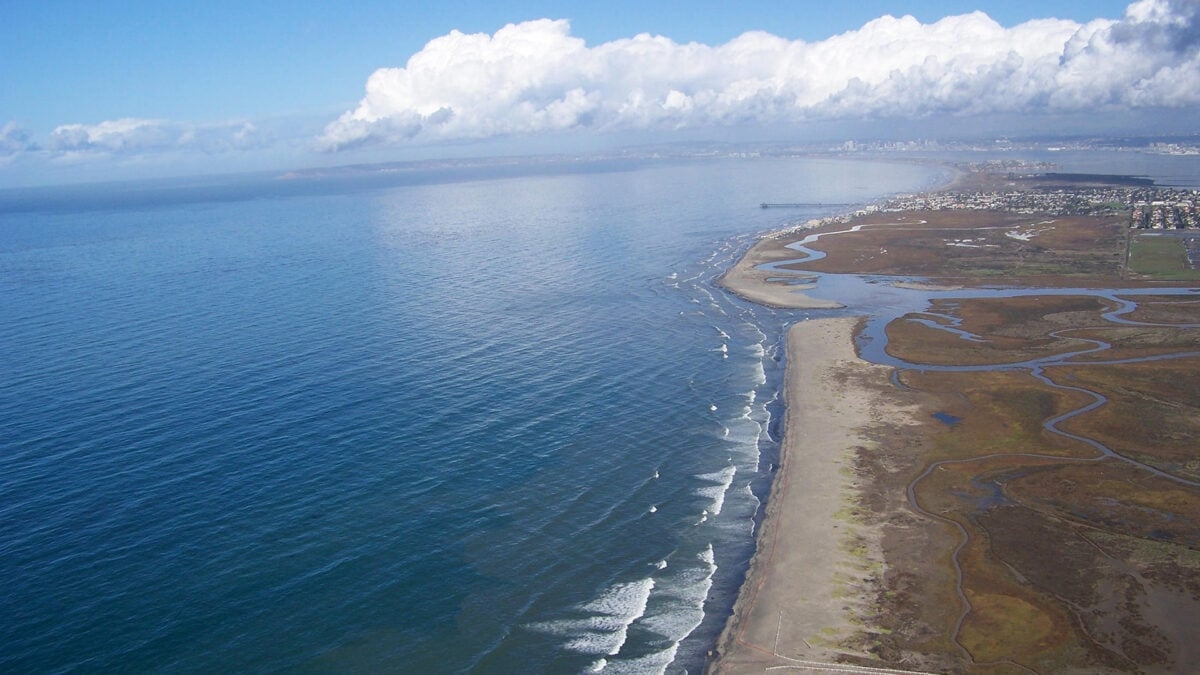 NASA Satellite Captures Massive Wastewater Flow off California Coast