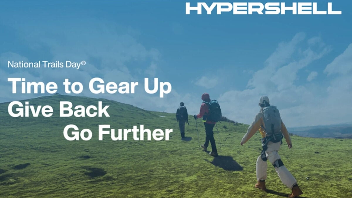 To mark National Trails Day, you can try out a Hypershell X – the outdoor exoskeleton for everyone