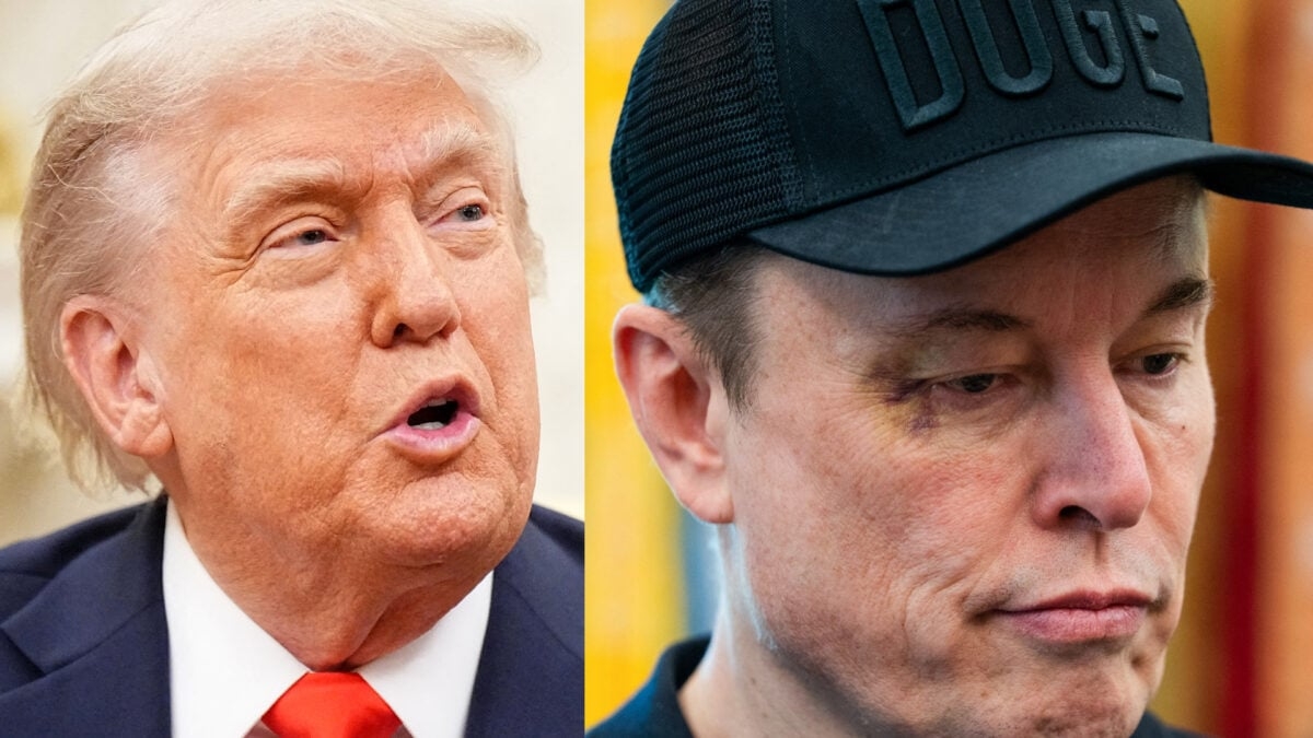 Trump Mocks Elon's Black Eye: ‘Do You Want a Little Makeup?'