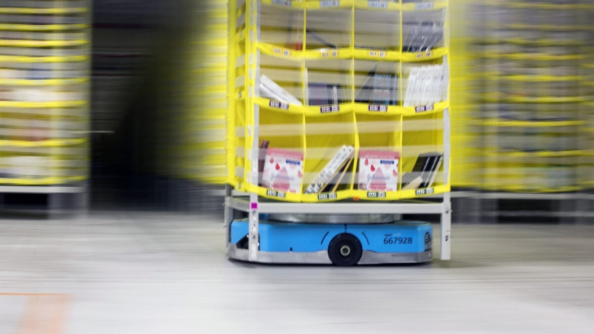 Amazon Now Has 1 Million Robots Steadily Pushing Humans Out