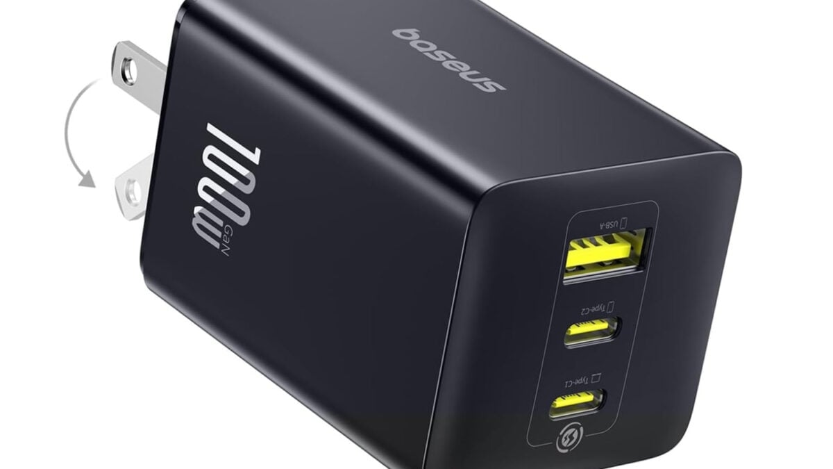 If Your Laptop Needs a Charge, This 100W Baseus USB-C Wall Charger Is Almost Free