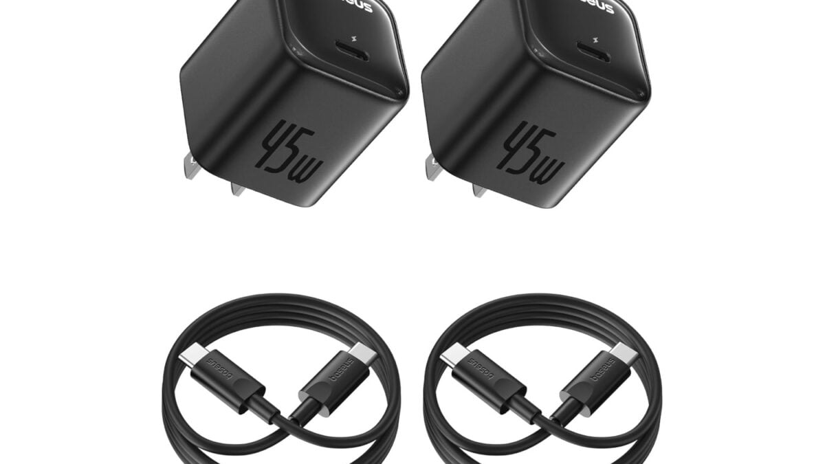 Baseus 2-Pack USB-C Charger Blocks Drop to Freebie Territory, It's Like Getting Each One as a Gift