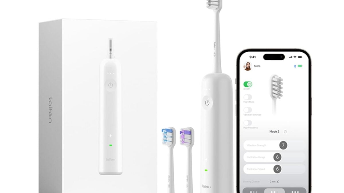 This Laifen Electric Toothbrush With 3 Brush Heads Is Almost Free for Prime Day, Stock Already Running Low
