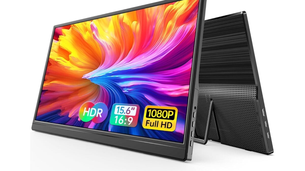 Amazon's Choice 15.6″ Portable Monitor Is Practically Free at Nearly 50% Off, Limited Stock Available