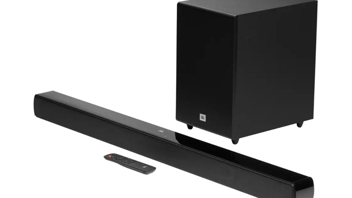 JBL's 2.1-Channel Soundbar and Subwoofer Bundle Is Now Priced Lower Than Its Live Pro 2 Earbuds