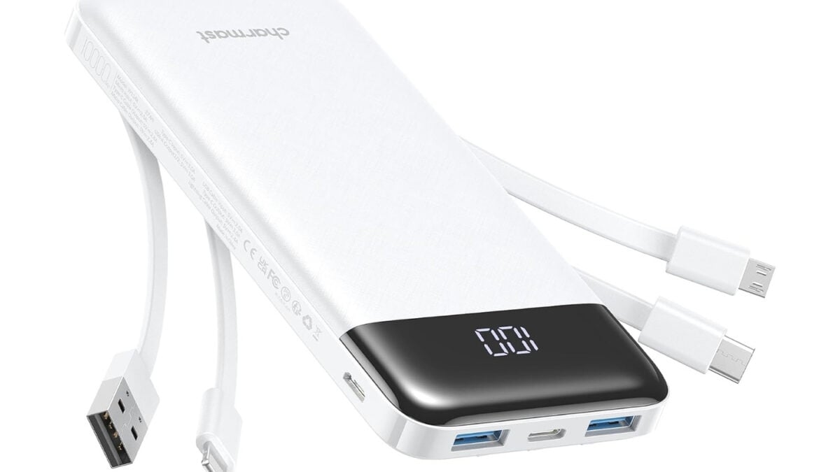 This 10,000mAh Portable Power Bank With Built-In Cables Sells for Peanuts as Amazon Clears Out Best-Sellers