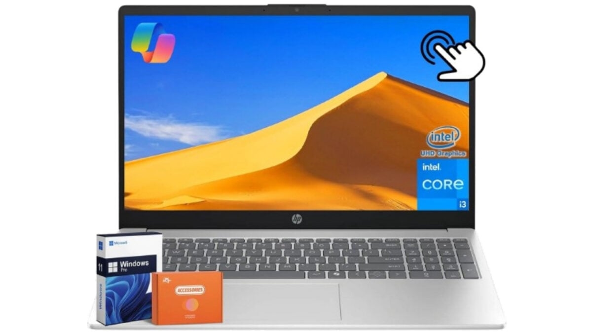 HP's 2025 Touchscreen Laptop for 64% Off Is Almost Free, $300 Worth of Accessories Included