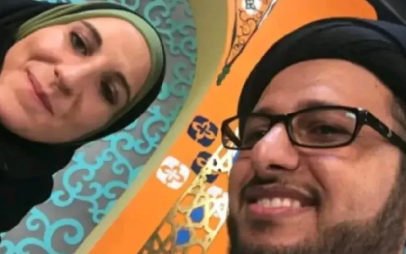 شاهد قيادي حوثي يظهر مع جاسوسة إسرائيلية في طهران'الباقي مشفّر'