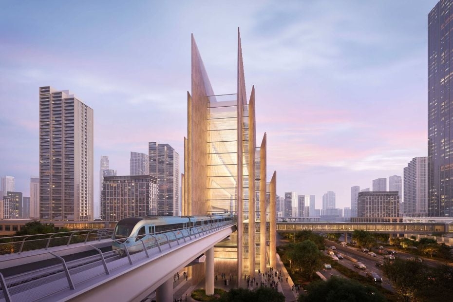 Dubai Metro Blue Line: Inside the world's tallest metro station
