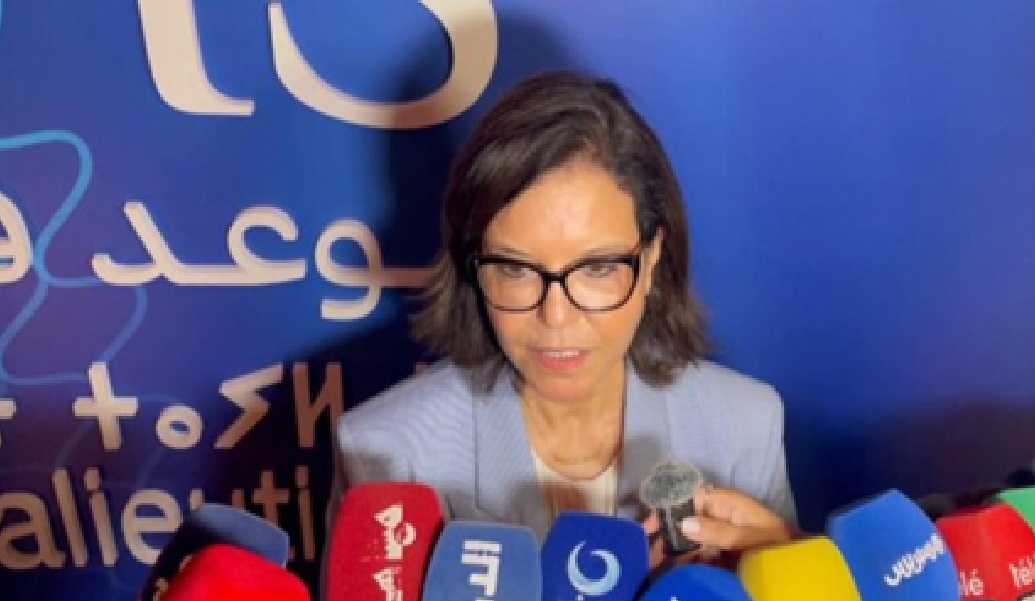زكية الدريوش .. على هامش انطلاق فعاليات الدورة السابعة لمعرض 'أليوتيس' الدولي باكادير