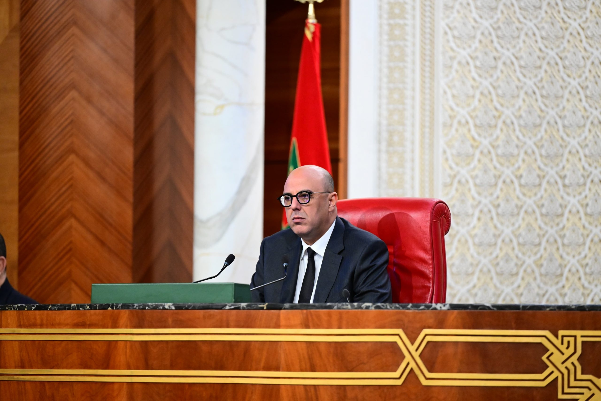 في كلمة لرئيس مجلس المستشارين اثناء افتتاح أشغال الدورة الثانية من السنة التشريعية 2024-2025