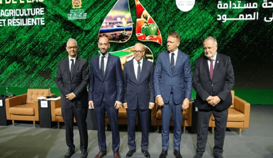 'الماء والفلاحة.. تحالف لتقليص تأثيرات التغيرات المناخية': موضوع نقاش بالملتقى الدولي للفلاحة بمكناس