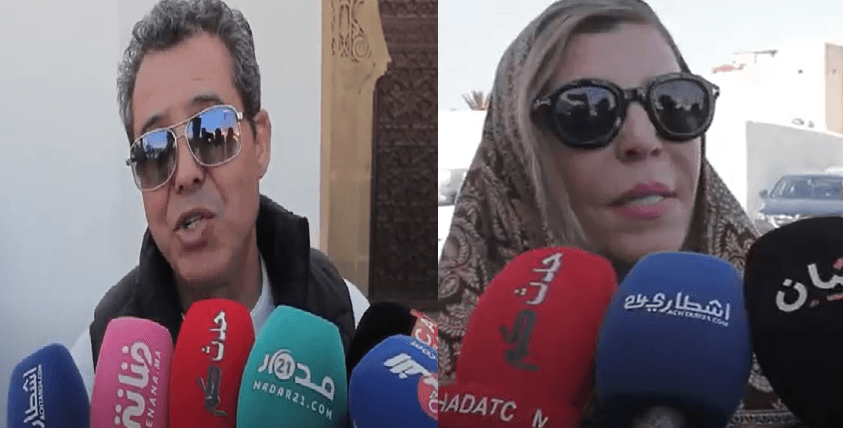 تشييع جثمان الراحل الممثل محمد الشوبي الى مثواه الاخير بمقبرة الشهداء بالرباط