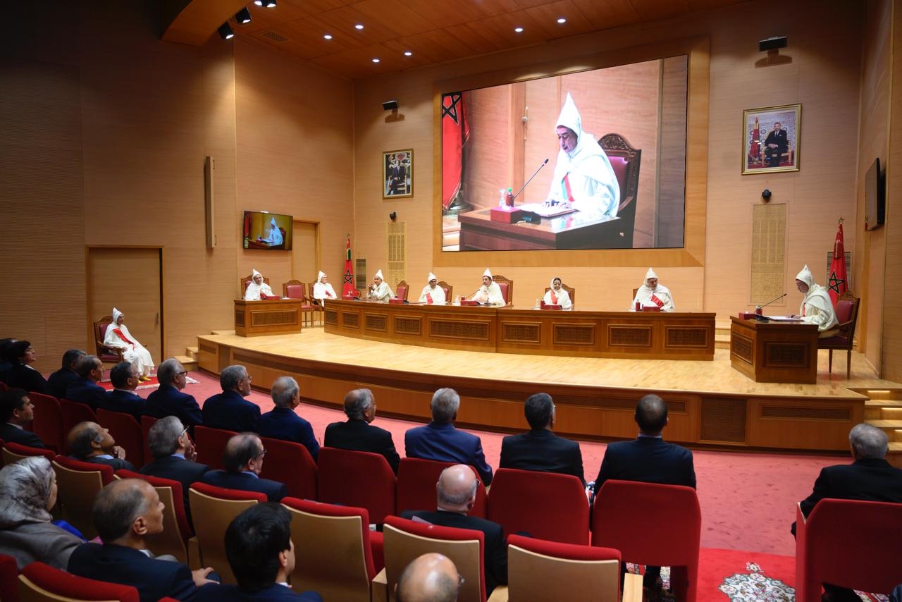 السيد الرئيس الأول لمحكمة النقض يترأس الجلسة الرسمية لتنصيب السيد هشام البلاوي وكيلا عاما لدى محكمة النقض