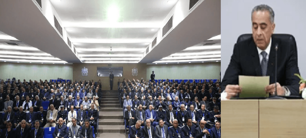مراسم الاحتفاء بالشرطيات والشرطيين الممارسين والمتقاعدين.. الذين أنعم عليهم صاحب الجلالة الملك محمد السادس نصره الله وأيده بأوسمة ملكية سامية