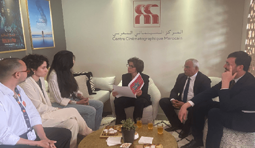 عبد العزيز البوجدايني في مهرجان كان السينمائي:زيارة وزيرة الثقافة الفرنسية رشيدة داتي للجناح المغربي تندرج في إطار التعاون الثنائي الموقع سنة 2024