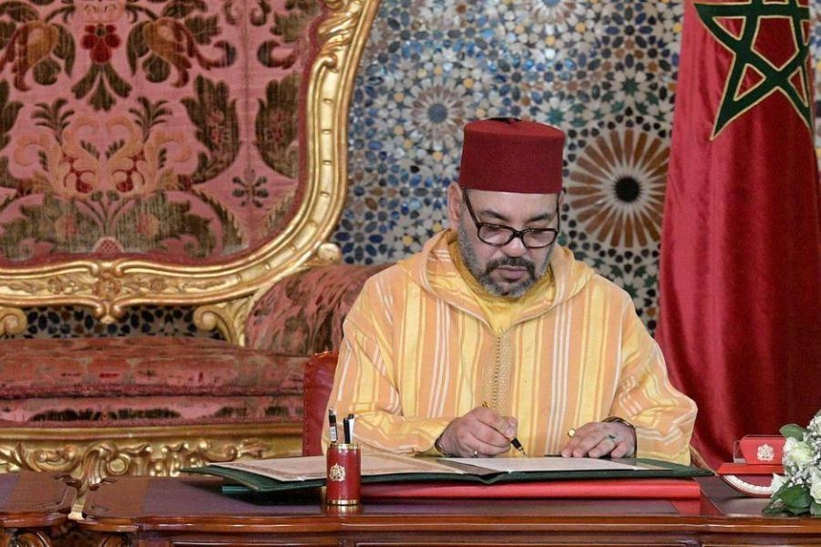 برقية تعزية ومواساة من جلالة الملك إلى أفراد أسرة المرحومة الفنانة نعيمة بوحمالة