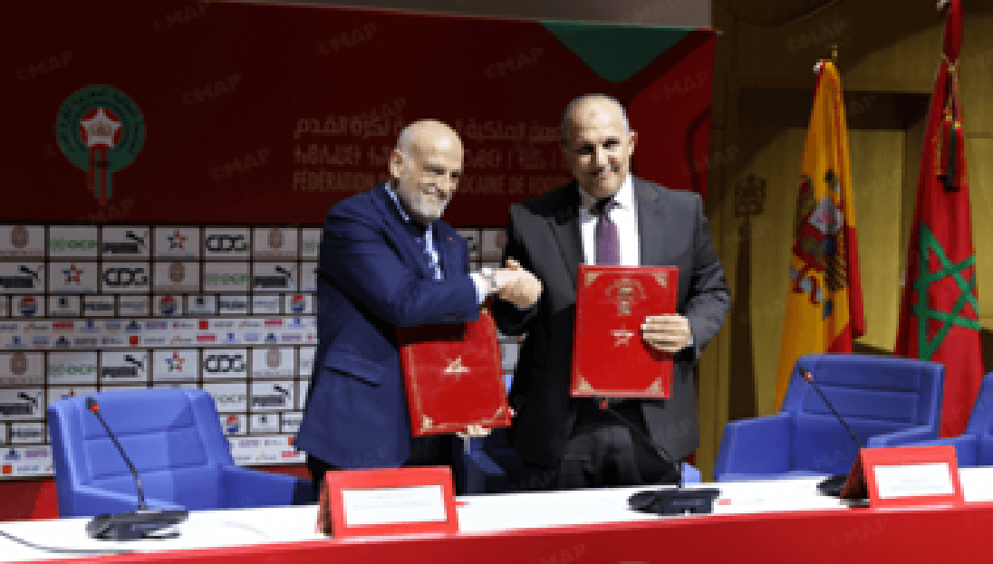 اتفاقية شراكة بين العصبة الوطنية لكرة القدم الاحترافية و'الليغا' للتطوير المستدام لكرة القدم المغربية