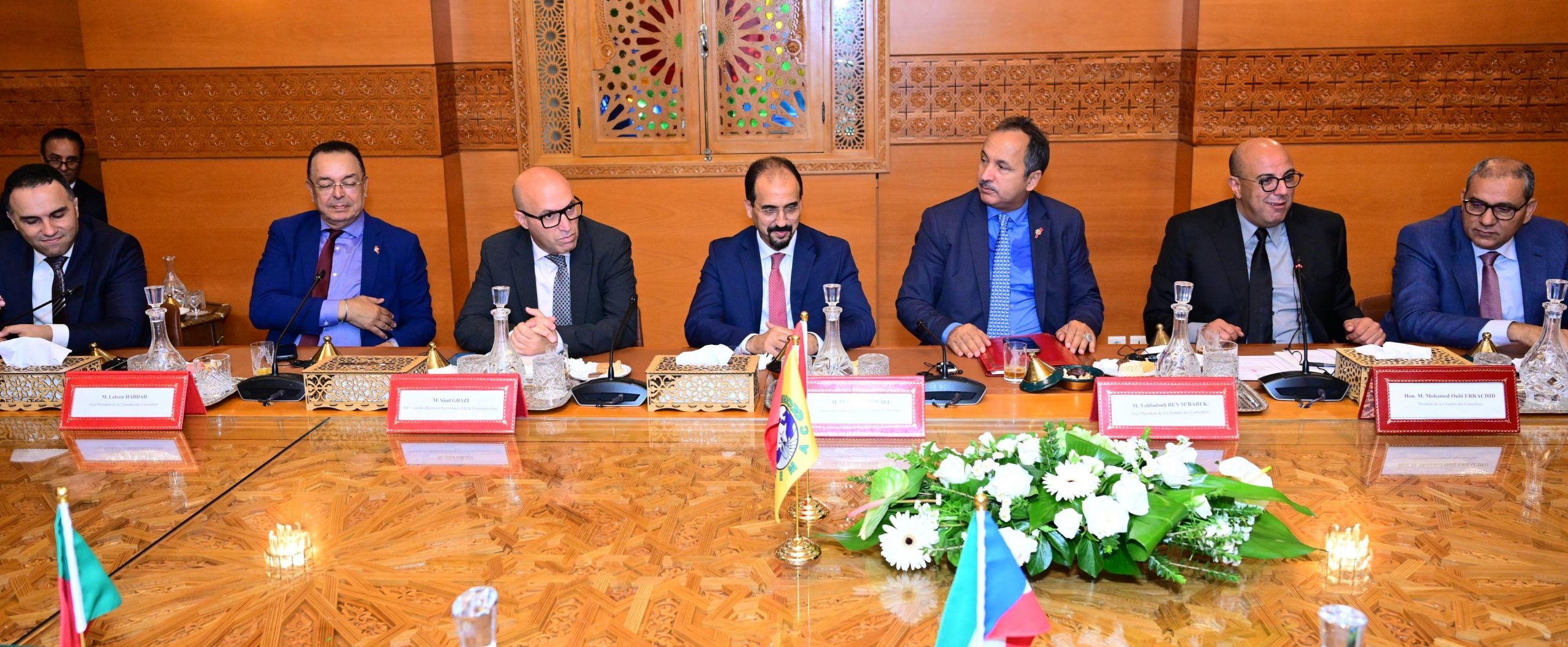 "بحث مختلف أوجه التعاون المتعدد القائم بين المملكة المغربية والمجموعة الاقتصادية والنقدية لوسط إفريقيا".. محور مباجثات رئيس مجلس المستشارين و رئيس برلمان المجموعة الاقتصادية والنقدية لوسط إفريقيا